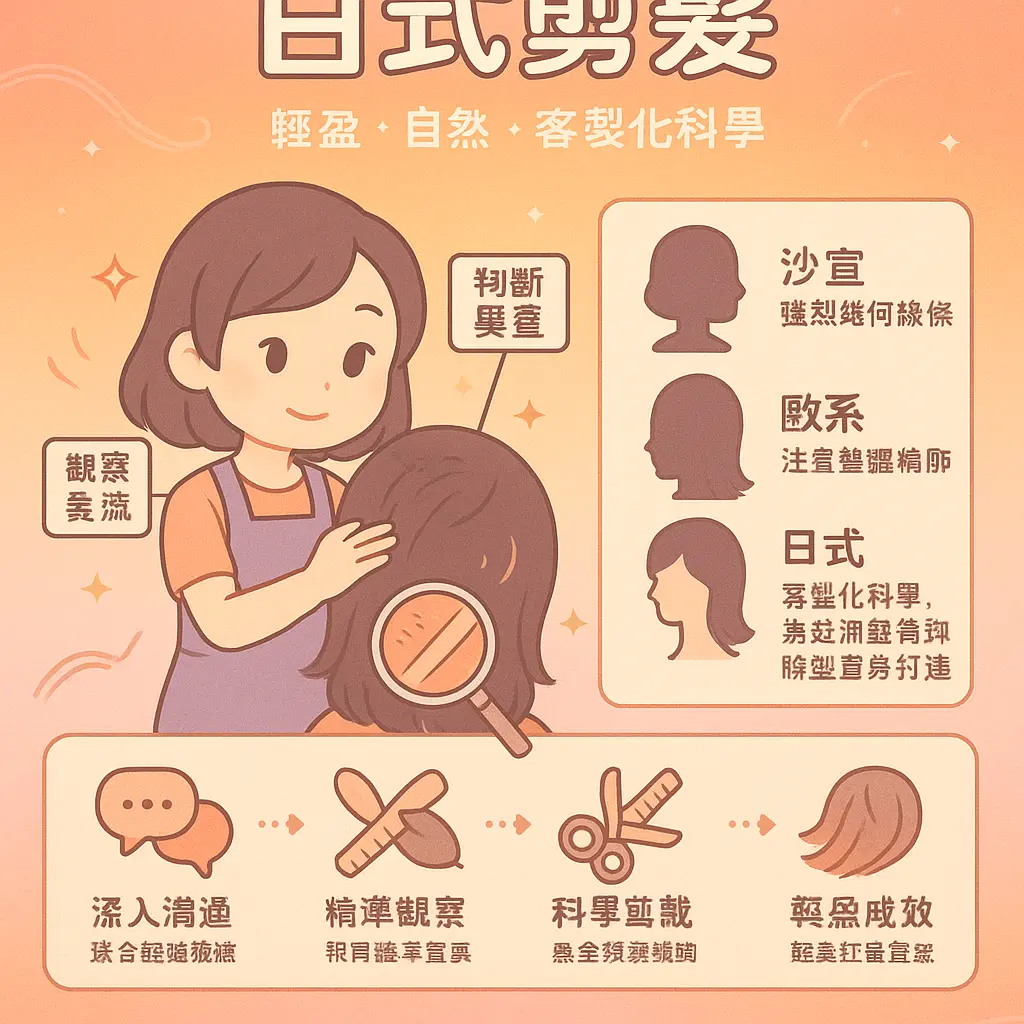 為什麼選擇日式剪髮 - 日系剪髮