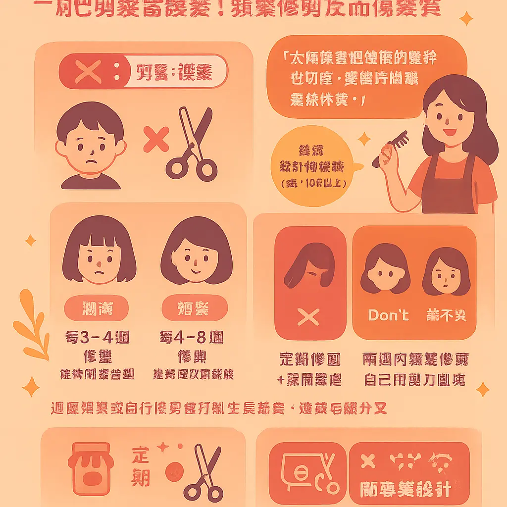 日式剪髮多久剪一次 - 髮型師