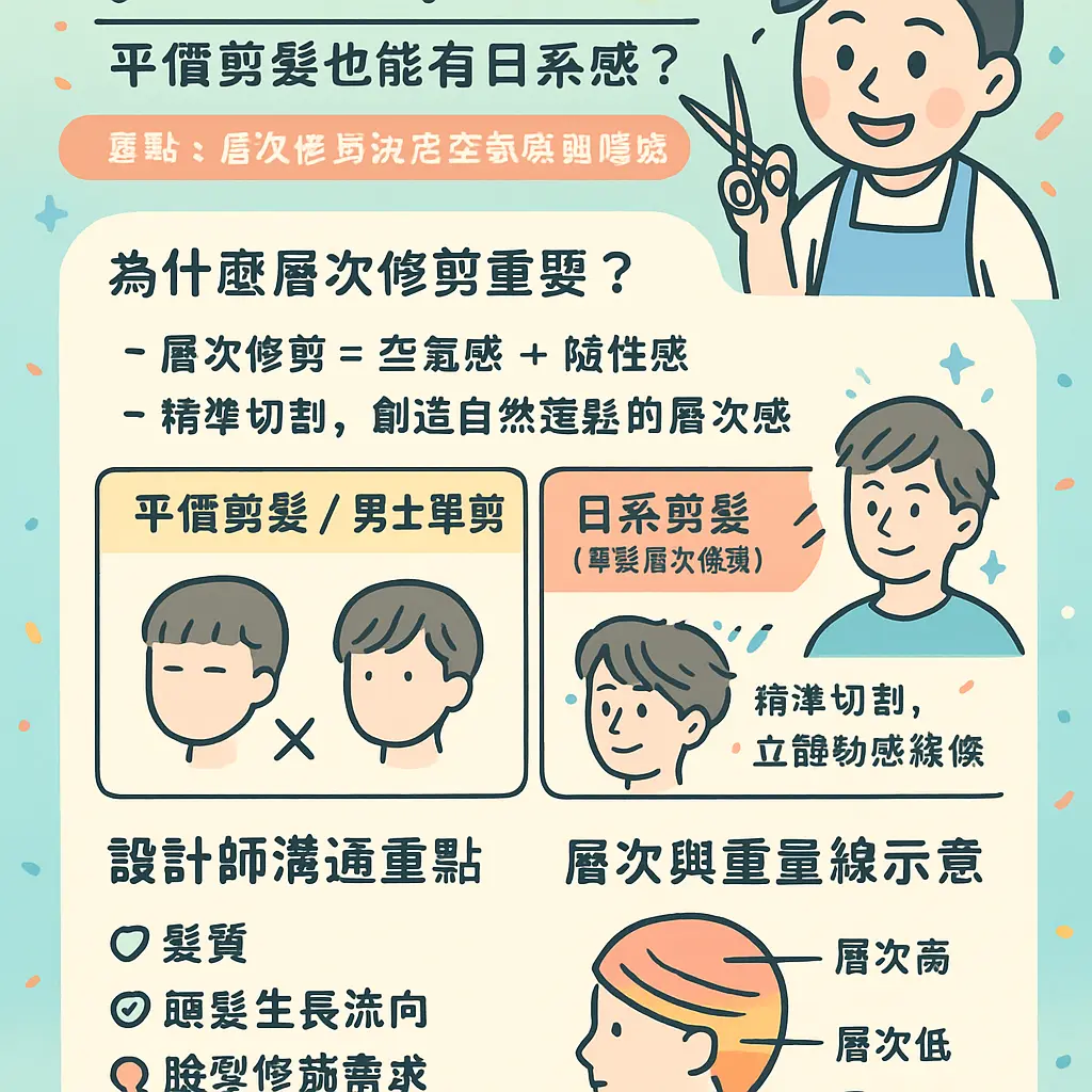 男生日式剪髮推薦 - 平價剪髮