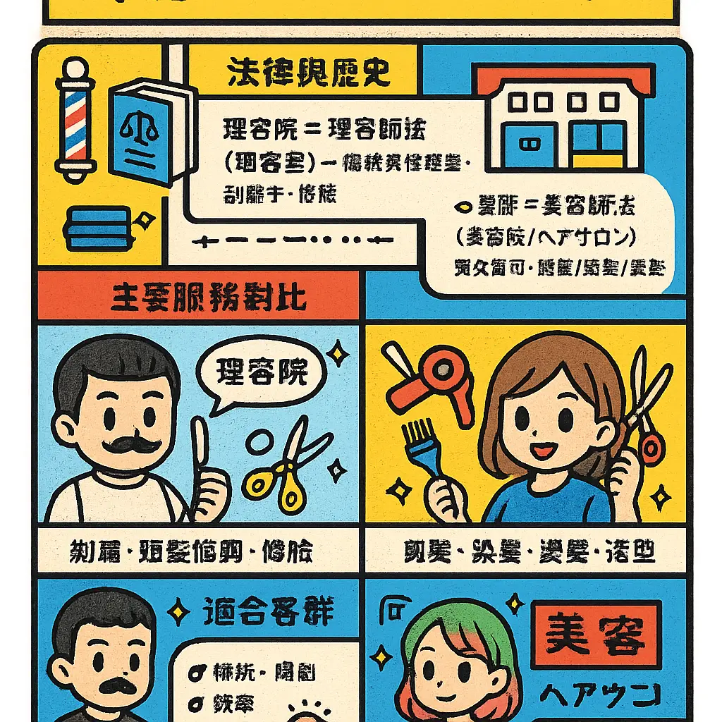 日式剪髮流程 - 日本美容院