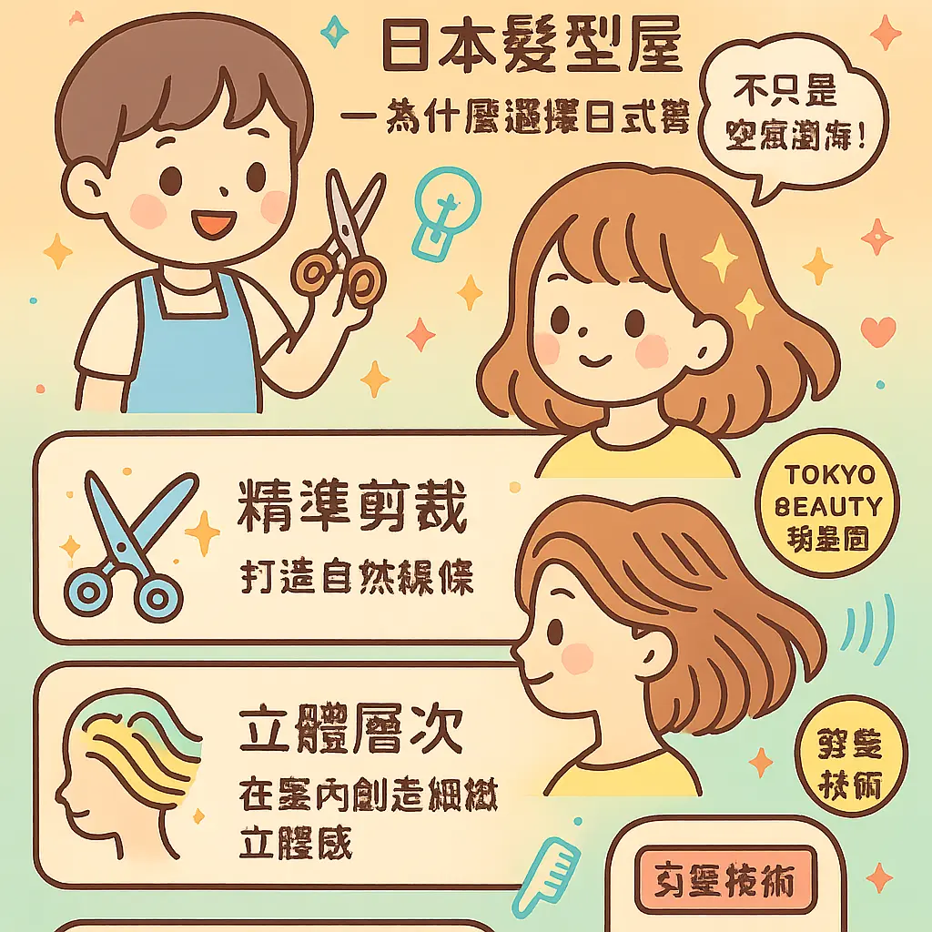 為什麼選擇日式剪髮 - 日本髮型屋