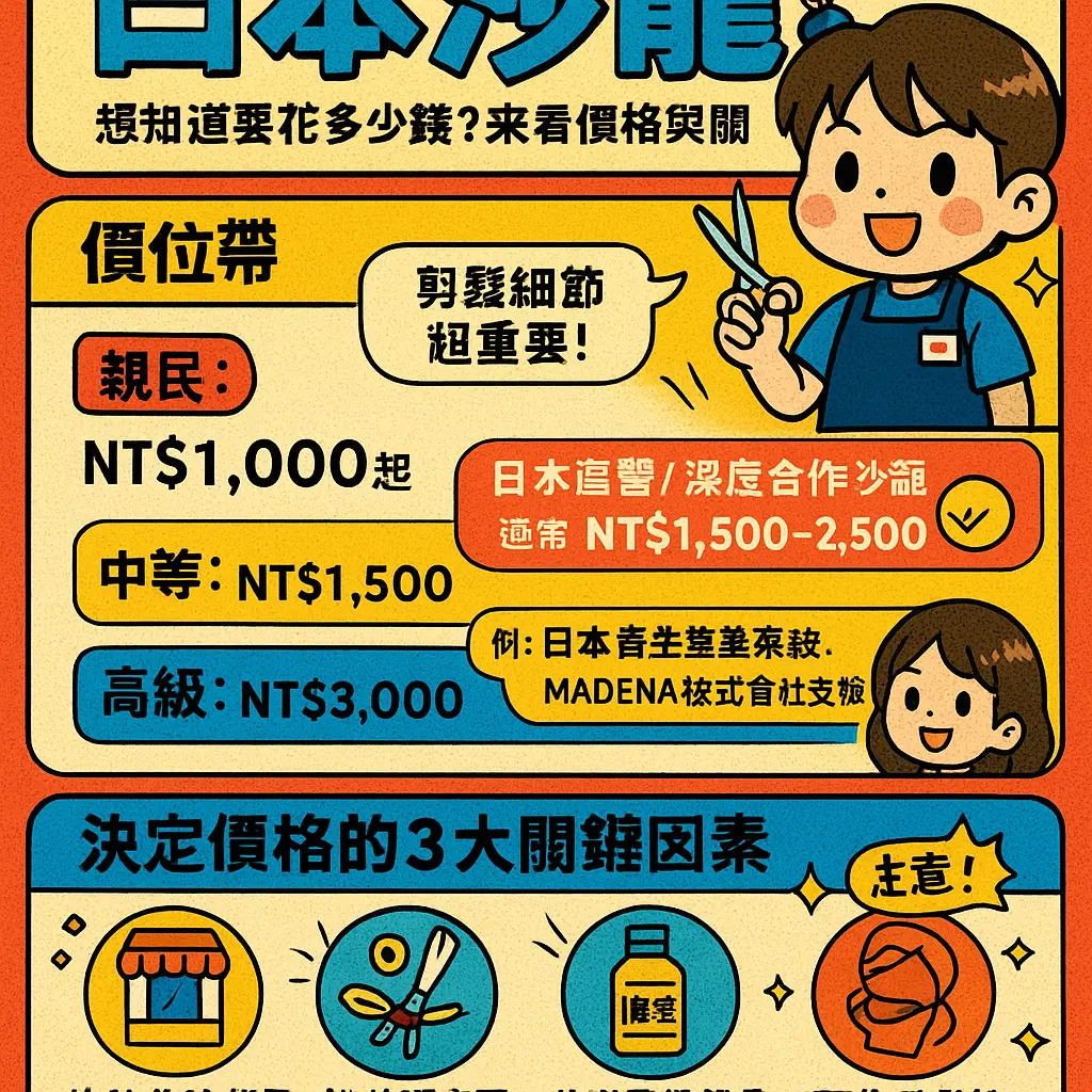 台北日式剪髮推薦 - 日本沙龍