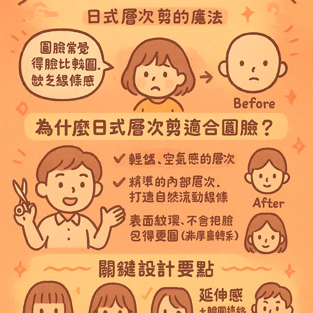日式剪髮適合誰 - 短髮
