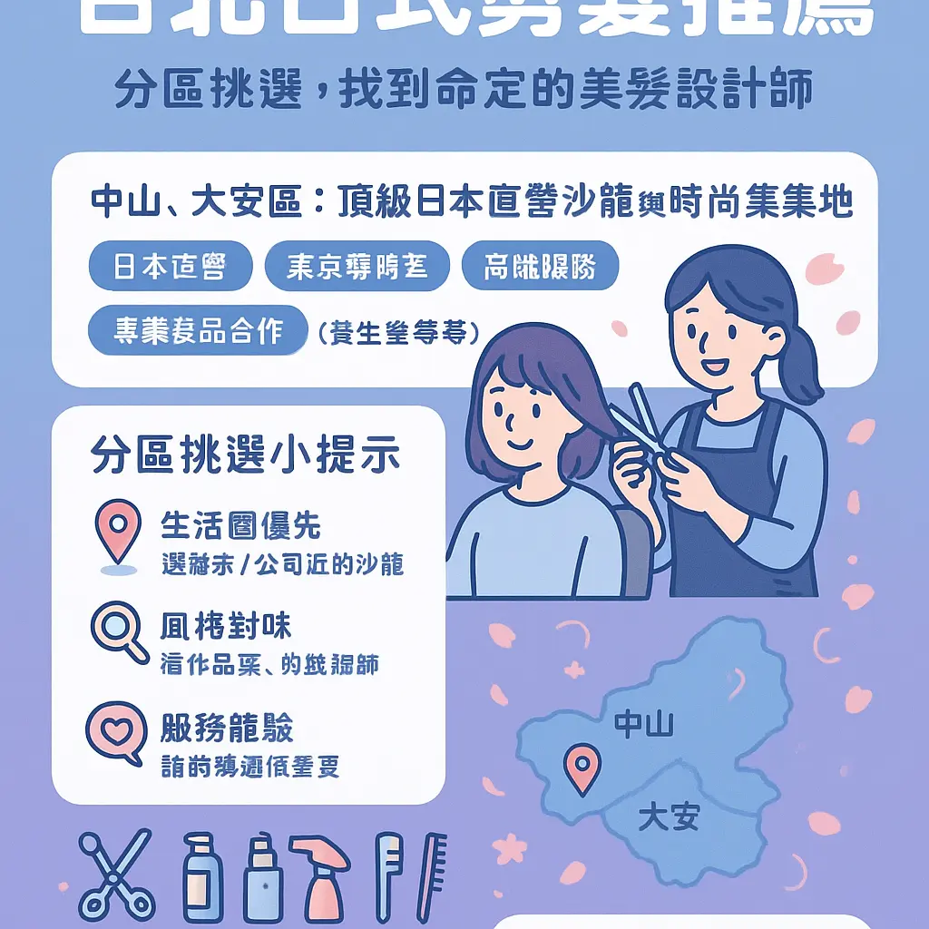 台北日式剪髮推薦 - 髮型師