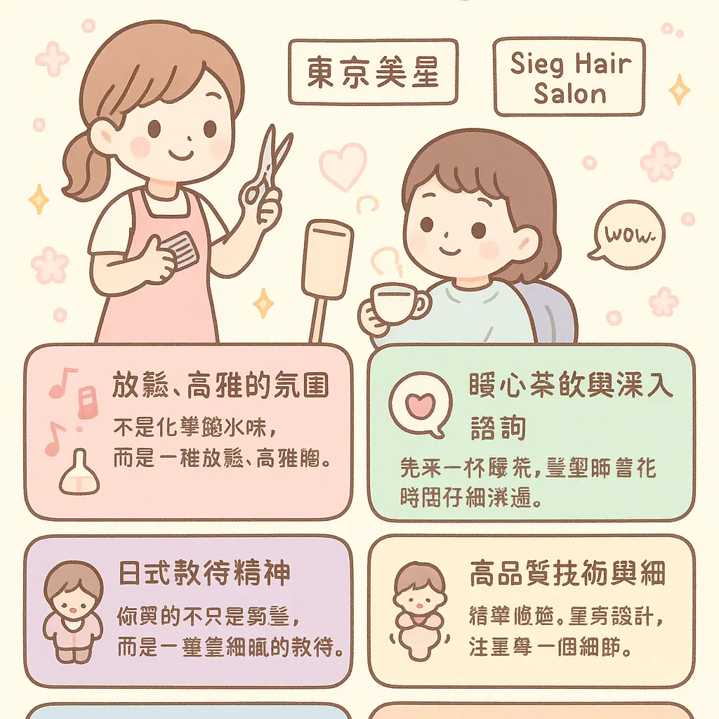 為什麼選擇日式剪髮 - 美髮室