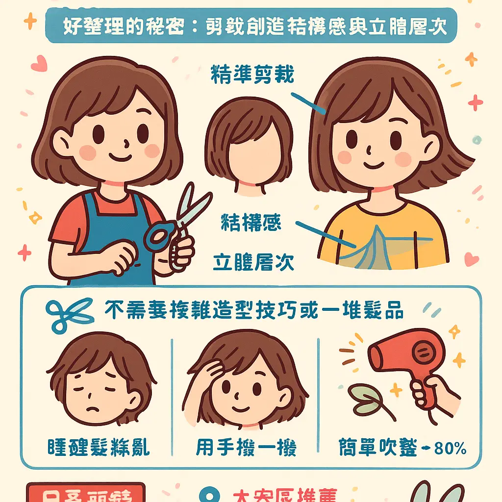 日式剪髮特色 - 大安區